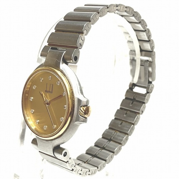 DUNHILL Millennium Quartz 12P Combination Watch Ladies - Picture 2 of 9